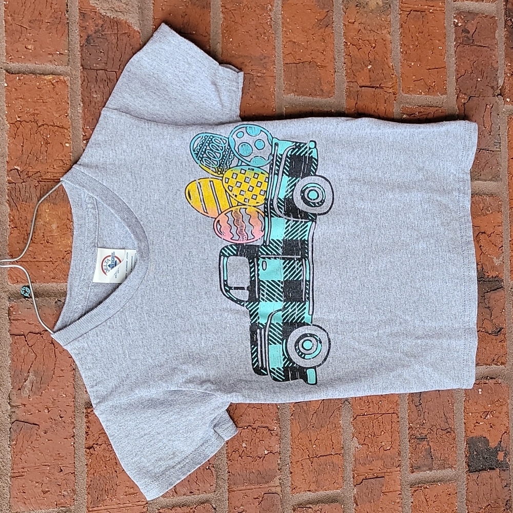 4t Easter Truck with Eggs tshirt